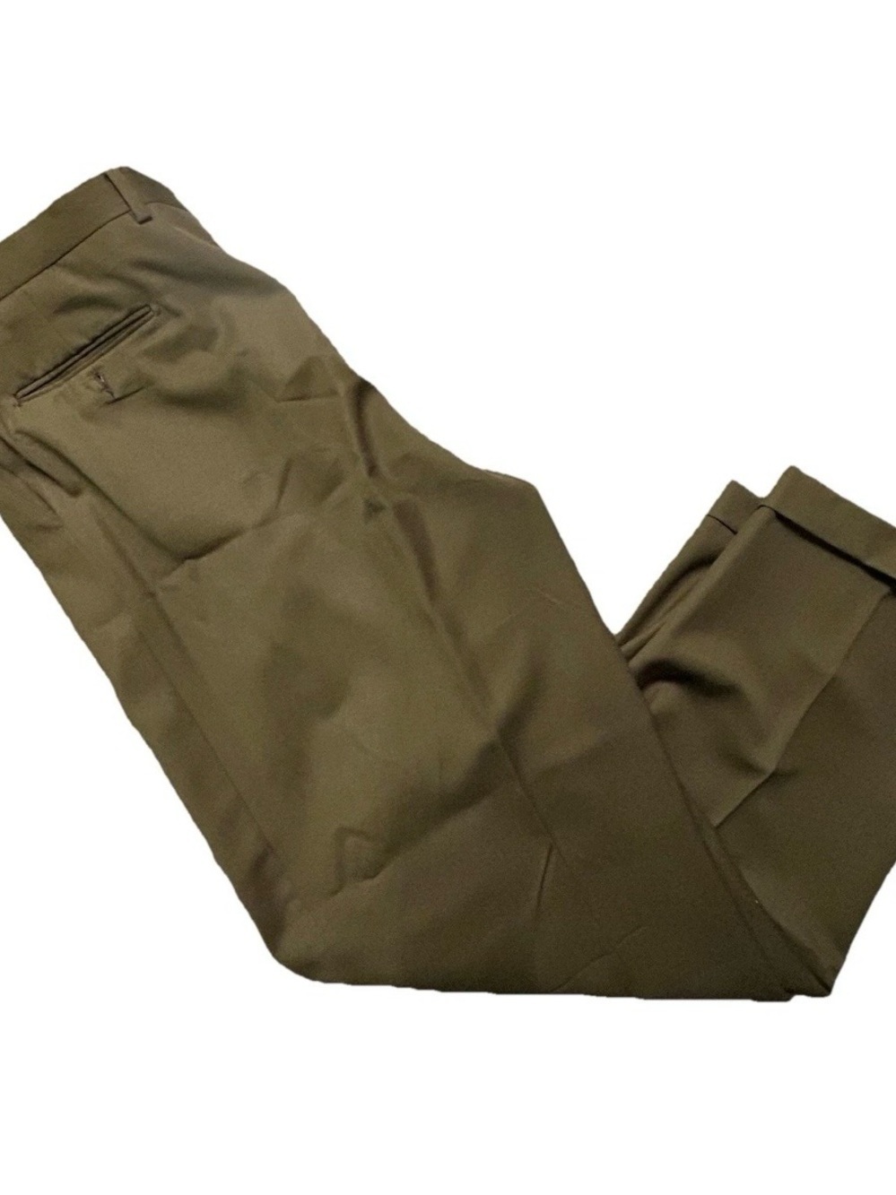 Men’s Monsieur by Givenchy Beige Pleated Dress Pants Size 40R